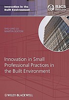 Innovation in small professional practices in... by Shu-Ling Lu