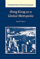 Hong Kong as a global metropolis