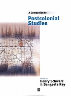 A companion to postcolonial studies
