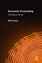 Economic forecasting : the state of the art