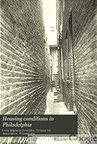 Housing conditions in Philadelphia.