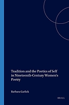Tradition and the poetics of self in nineteenth-century women's poetry
