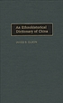 An ethnohistorical dictionary of China de James Stuart Olson