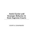Amici curiae and strategic behavior in state supreme courts