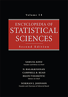 Encyclopedia of statistical sciences