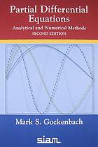Partial differential equations : analytical and numerical methods