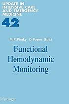 Functional hemodynamic monitoring with 35 tables