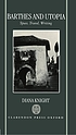 Barthes and Utopia : space, travel, writing