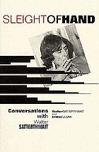 Sleight of hand : conversations with Walter Satterthwait