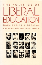 The Politics of liberal education