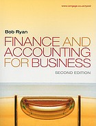 Finance and accounting for business