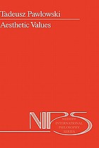 Aesthetic values