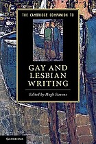 The Cambridge Companion to Gay and Lesbian Writing cover image