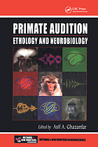 Primate Audition: Ethology and Neurobiology cover image
