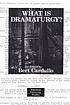 What is dramaturgy?