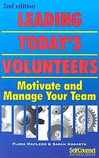 Leading today's volunteers