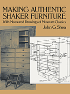 The American Shakers and their furniture, with measured drawings of museum classics
