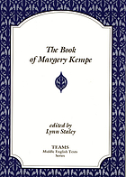 The book of Margery Kempe