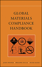 Global materials compliance handbook