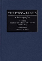 The eastern & southern sessions (1934-1942).