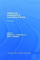 Testing and assessment in counseling practice
