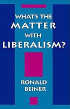 What's the matter with liberalism?