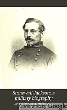 Stonewall Jackson: a military biography.