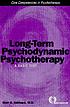 Long-term psychodynamic psychotherapy : a basic... 저자: Glen O Gabbard