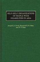 Self-help organizations of people with disabilities in Asia