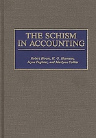 The Schism in accounting