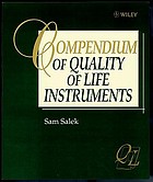 Compendium of quality of life instruments
