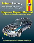 Subaru Legacy automotive repair manual
