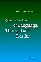 Quine and Davidson on language, thought and reality