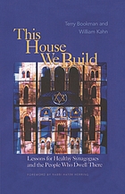 This house we build : lessons for healthy synagogues and the people who dwell there