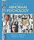 Abnormal psychology de Thomas F Oltmanns