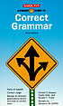 A pocket guide to correct grammar de Vincent F Hopper