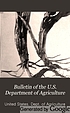 Bulletin of the U.S. Department of Agriculture. von United States. Dept. of Agriculture.
