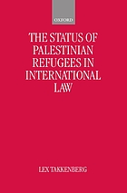 The status of Palestinian refugees in international law