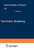 Symmetry breaking