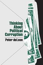 Thinking about political corruption