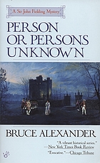 Person or persons unknown