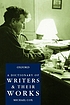A dictionary of writers and their works