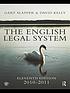 The English legal system por Gary Slapper