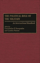 The political role of the military : an international handbook