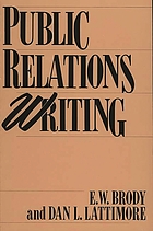 Public relations writing