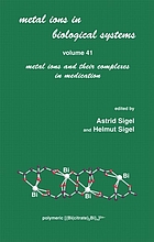 Metal ions and their complexes in medication