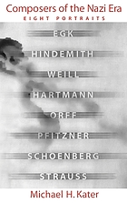 Composers of the Nazi era : eight portraits