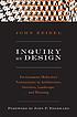 Inquiry by design : environment/behavior/neuroscience in architecture, interiors, landscape, and planning