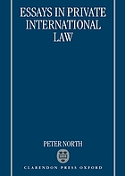 Essays in private international law