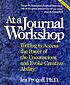 At a journal workshop : writing to access the power of the unconscious and evoke creative ability